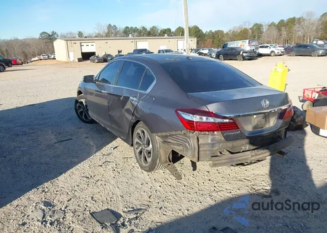 2016 Honda Accord Ex z USA, uszkodzony, nr VIN 1HGCR2F77GA006127